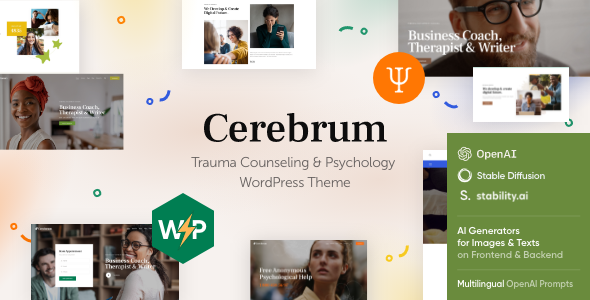 Cerebrum 1.17 - Counseling & Psychology WordPress Theme