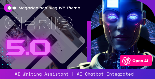 Ceris 5.5 - News Magazine WordPress Theme