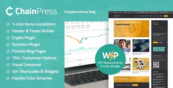 ChainPress 1.0.15 - Financial & Business Blog WordPress Theme