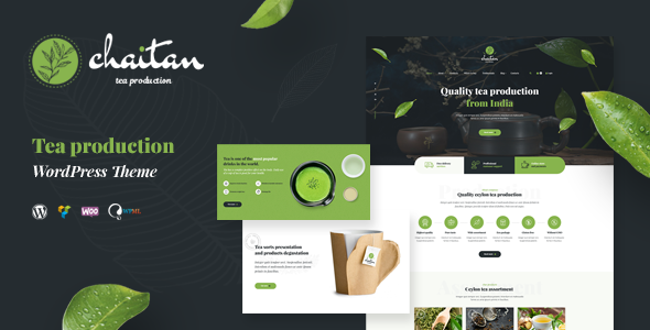 Chaitan 1.1.4 - Tea Production Company & Organic Store WordPress Theme