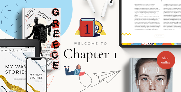 ChapterOne 1.7 - Bookstore and Publisher WordPress Theme