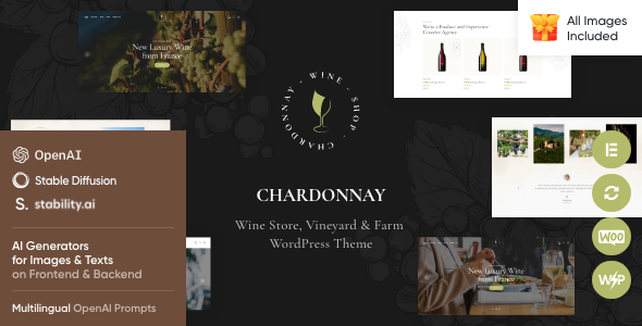 Chardonnay 19.11.2025 - Wine Store & Vineyard WordPress Theme