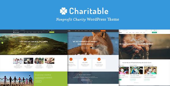 Charitable 1.6 - Charity Nonprofit Organization WordPress Theme