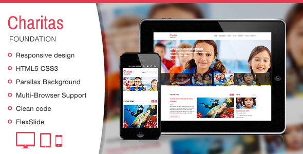 Charitas  Foundation HTML Template