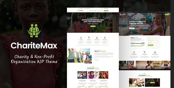 Charitemax 2.5 - Fundraising WordPress Theme