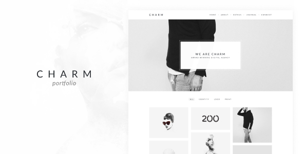 Charm 6 - Creative Portfolio WordPress Theme