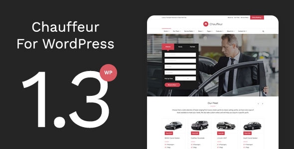 Chauffeur 6.7 Limousine Transport And Car Hire WP Theme