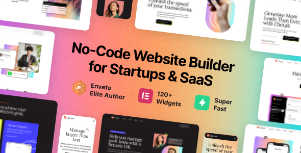 Chetah 6.2 - Startup & SaaS WordPress Theme