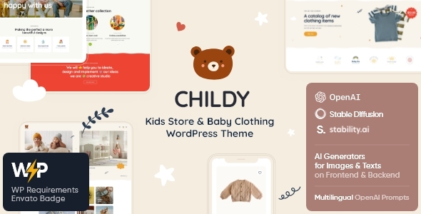 Childy 1.11 - Kids Store & Baby Clothing WordPress Theme