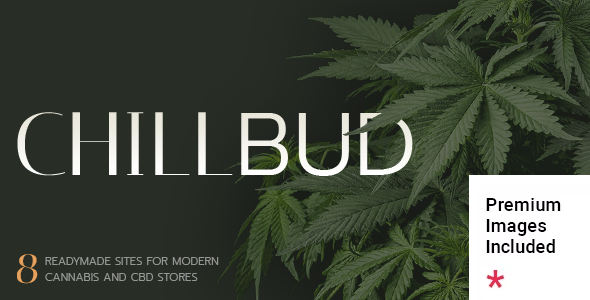 ChillBud 1.3.1 - Medical Marijuana and Cannabis WordPress Theme