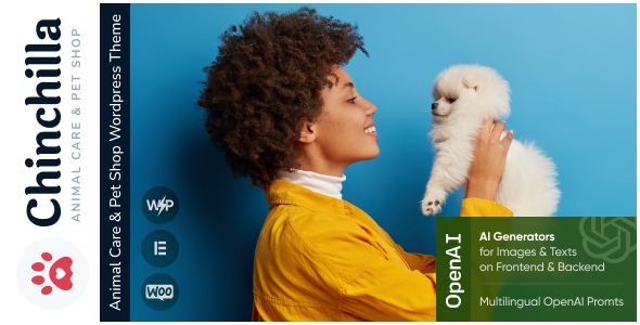 Chinchilla 07.05.2025 - Pet Care & Veterinary WordPress Theme