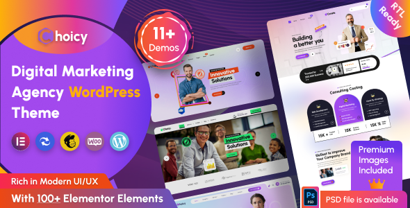 Choicy 2.0.5 - Digital Marketing Agency WordPress