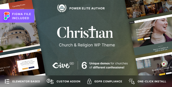 Christian 1.2.2 - Church WordPress Theme
