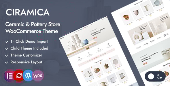 Ciramica 6.0 - Ceramic Store WordPress WooCommerce Theme