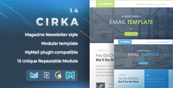 Cirka 1.3 - Responsive Email Template