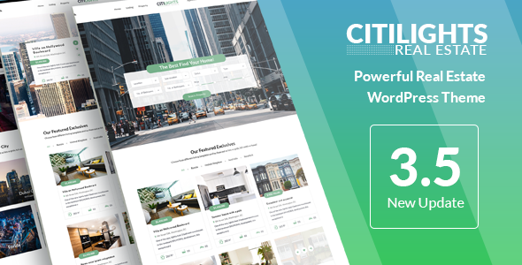 CitiLights 3.7.0 - Real Estate WordPress Theme
