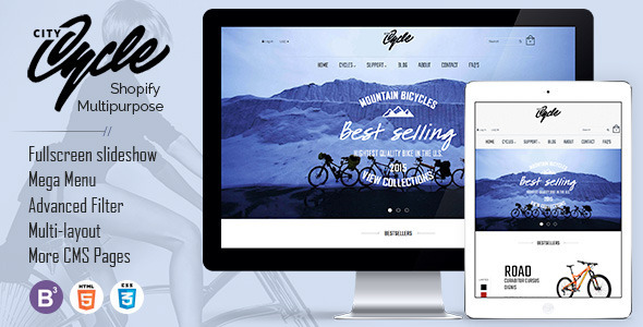 CityCycle 1.1 - Bike Store Responsive Shopify Theme