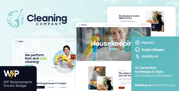 Cleaning Company 2.13 - Maid Service WordPress Theme