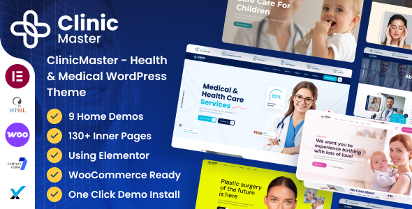 ClinicMaster 2.1 - Health & Medical WordPress Theme