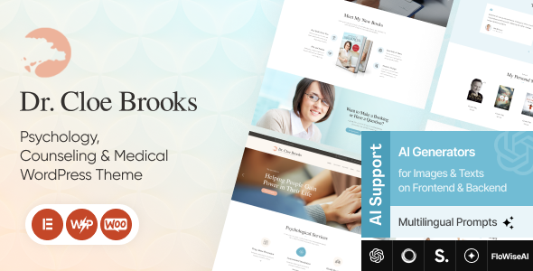 Cloe 2.17 - Brooks  Psychology Counseling Theme