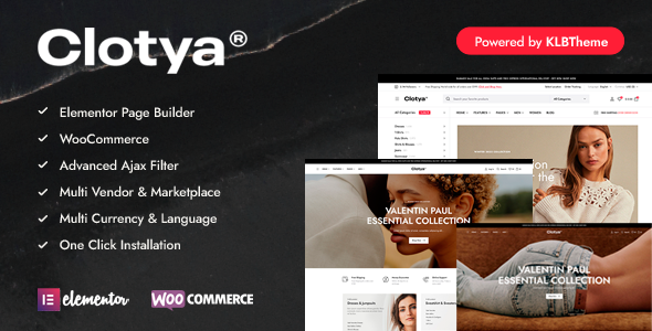 Clotya 6.9 - Fashion Store eCommerce Theme