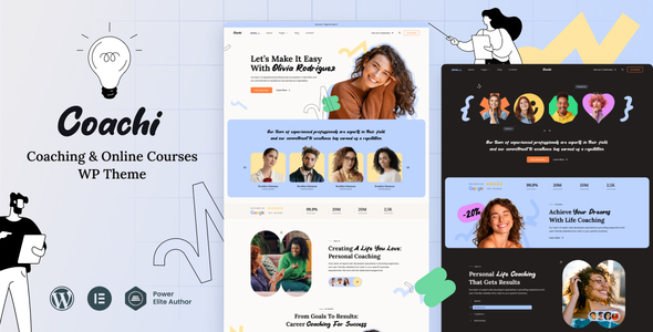 Coachi 1.0.0 - Coaching & Online Courses WordPress Theme