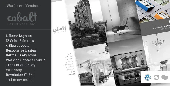 Cobalt 1.1.8 - Responsive Architect & Creatives WP Theme