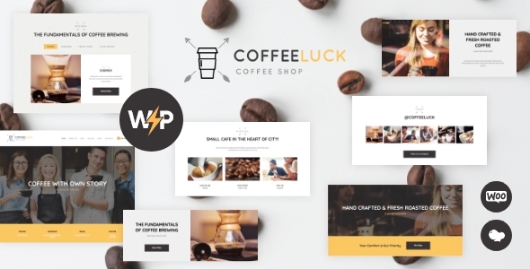 Coffee 1.4.6 - Luck  Cafe Restaurant & Shop WordPress Theme
