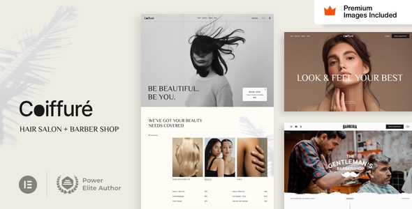 Coiffure 6.9 - Hair Salon & Barber WordPress Theme