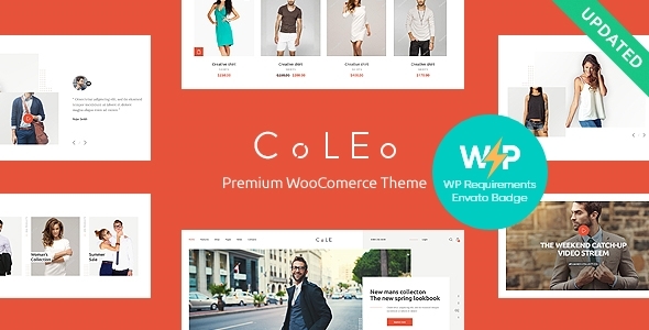 Coleo 1.1.7 - A Stylish Fashion Clothing Store WordPress Theme