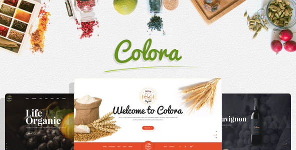 Colora - Responsive Organic Cosmetic Garden Beauty Food Shopify Theme (Sectioned)