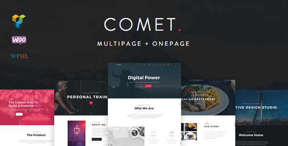Comet 1.2.2 - Creative Multi-Purpose WordPress Theme