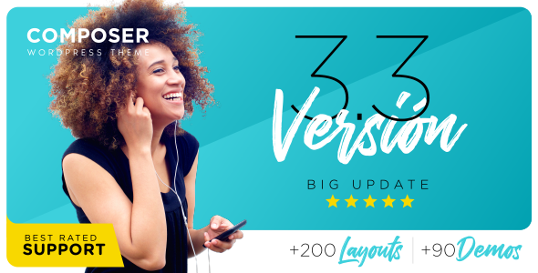 Composer 3.5.5 - Responsive Multi-Purpose High-Performance WordPress Theme