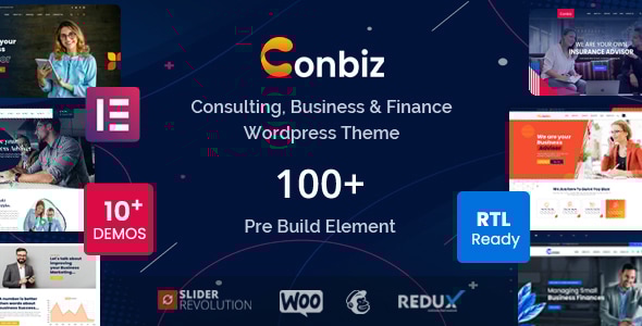 Conbiz 2.2 - Business & Consulting WordPress Theme