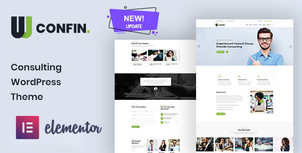 Confin 2.0.4 - Consulting Business WordPress Theme