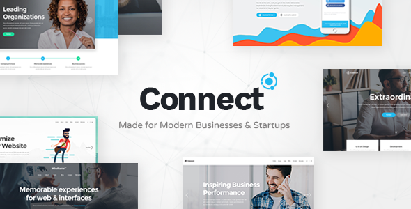 Connect 1.9 - Software Company WordPress Theme