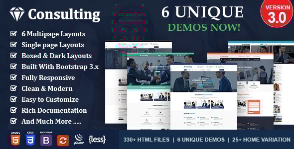 Consulting Pro 1.0 - Business HTML Template