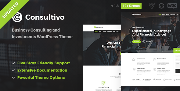 Consultivo 1.1.3 - Business Consulting WordPress Theme