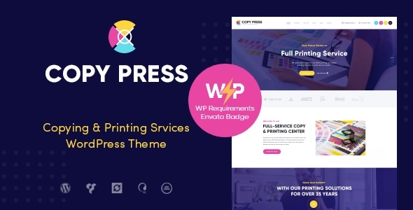 CopyPress 1.4.12 - Type Design & Printing Services WordPress Theme