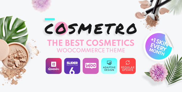 Cosmetro 6.2.22 - Cosmetics Store Elementor WooCommerce Theme