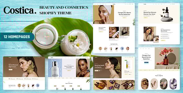 Costica 2.0 - Beauty & Cosmetics Shopify Theme