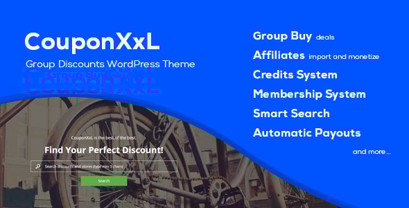CouponXxL 1.9.3 - Deals Coupons & Discounts WP Theme