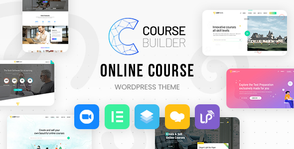 Course Builder 3.7.0 Online Course WordPress Theme
