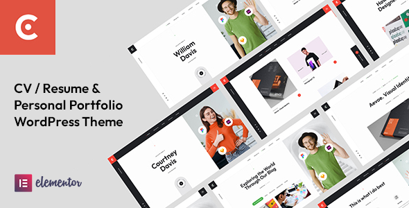 Courtney 25.04.2025 - Personal Portfolio WordPress Theme