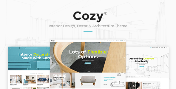Cozy 1.6 - Interior Design WordPress Theme