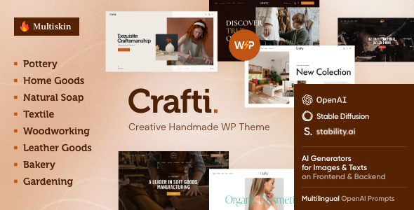 Crafti 1.16 - Handmade Store WordPress Theme