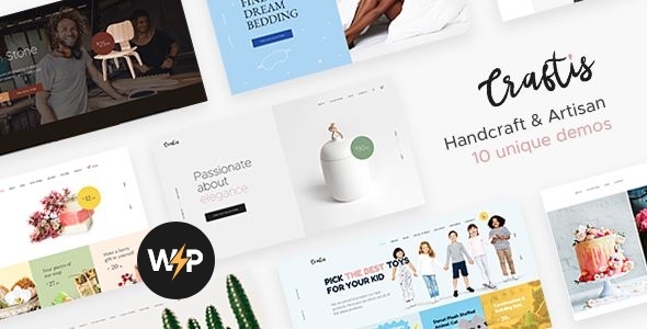 Craftis 1.2.8 - Handmade Handcraft & Artisan WordPress Theme  WCFM
