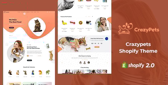 Crazy Pets 1.3 - Pets Shop Shopify Theme