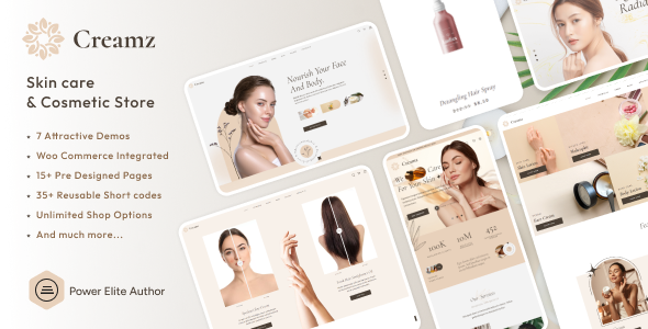 Creamz 1.0.8 - Beauty Salon & Spa WooCommerce