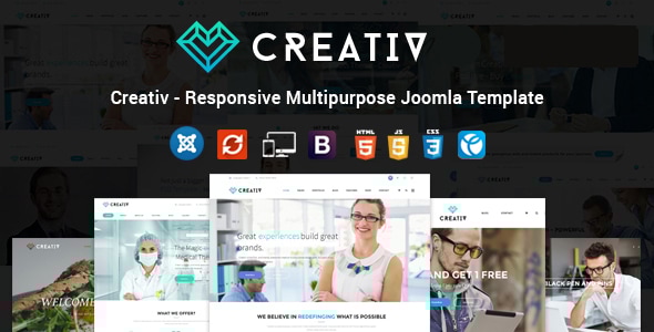 Creativ 2.0 - Responsive Multipurpose Joomla Template